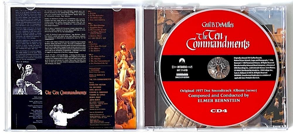 廃盤 CD BOX 十戒 60周年記念 サウンドトラック・コレクション 廃盤 CD BOX 十戒 60周年記念 サウンドトラック・コレクション