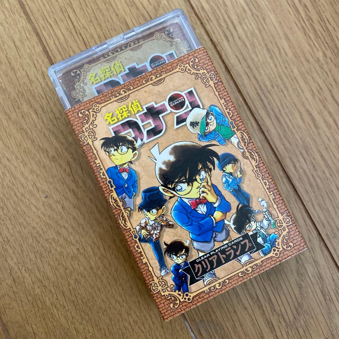最新入荷】 名探偵コナンクリアトランプ(^^)美品!新聞付き! 少年漫画