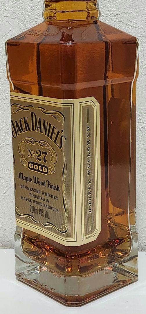 終売品 JACK DANIEL’S NO.27 GOLD 化粧箱付き