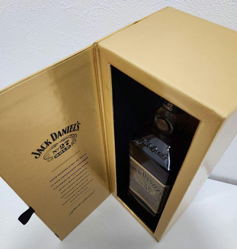 終売品 JACK DANIEL’S NO.27 GOLD 化粧箱付き
