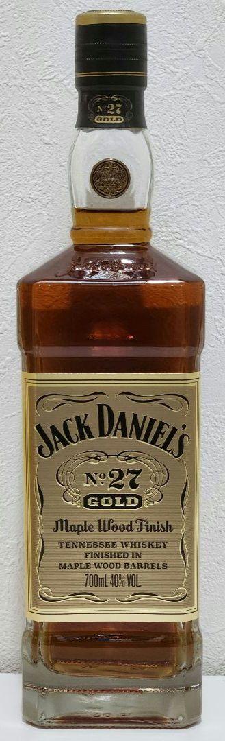 終売品 JACK DANIEL’S NO.27 GOLD 化粧箱付き