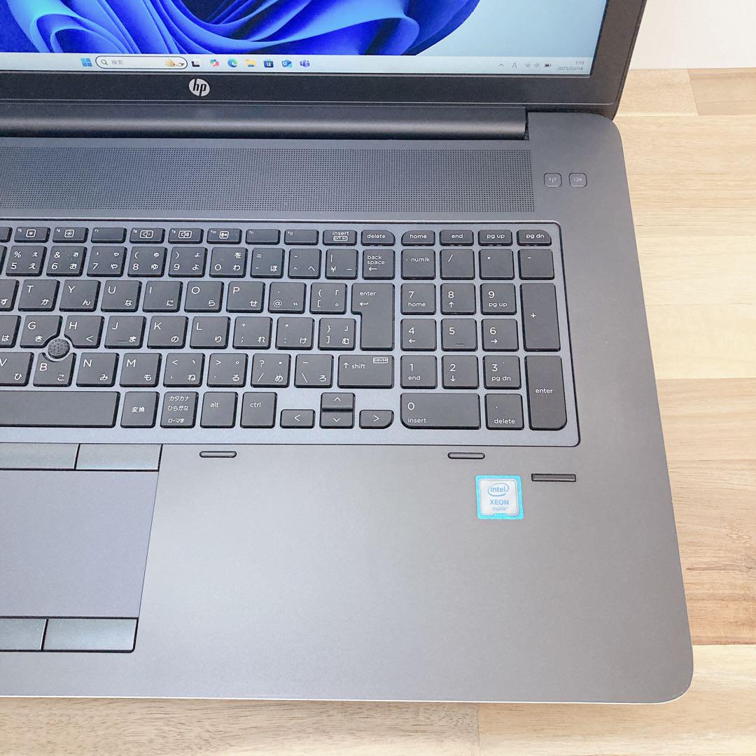 【ハイスペック/17インチ】HP Zbook i7 メモリ64GB 1TB