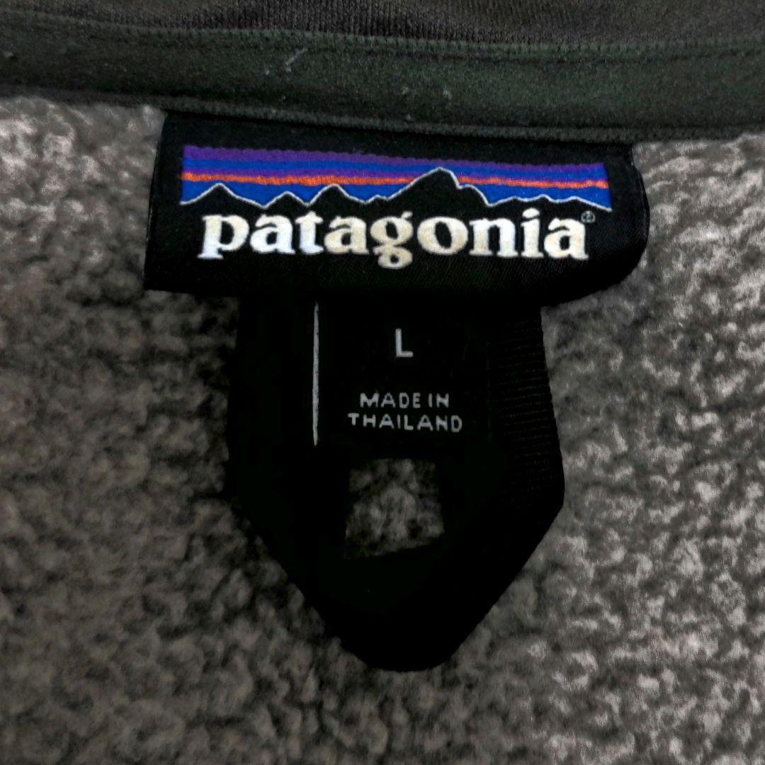 ハーフジップ！】パタゴニア Patagonia スウエット ブラウン L スウェット