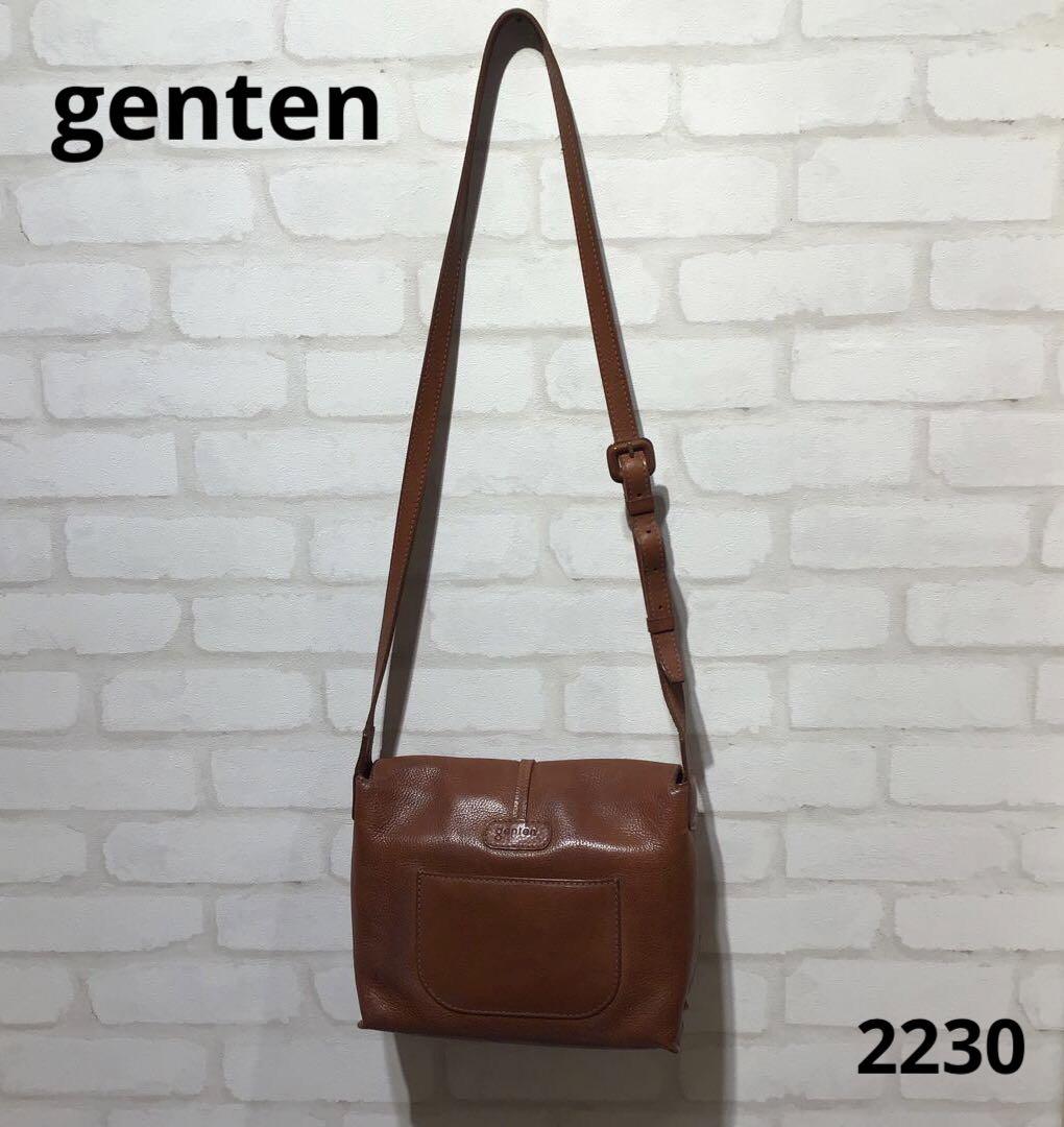 genten ゲンテン ショルダーバッグ レザー ベルト - メルカリ genten ゲンテン ショルダーバッグ レザー ベルト - メルカリ