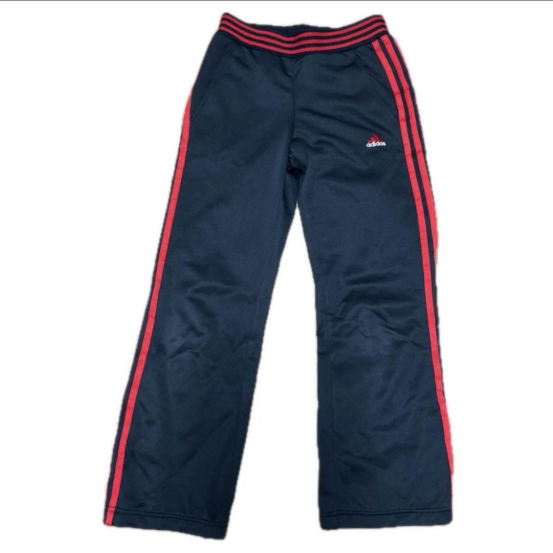 adidas ジャージセット ネイビー/ホワイト/レッド adidas アディダス ジャージ 上下セット 3本ライン ネイビー