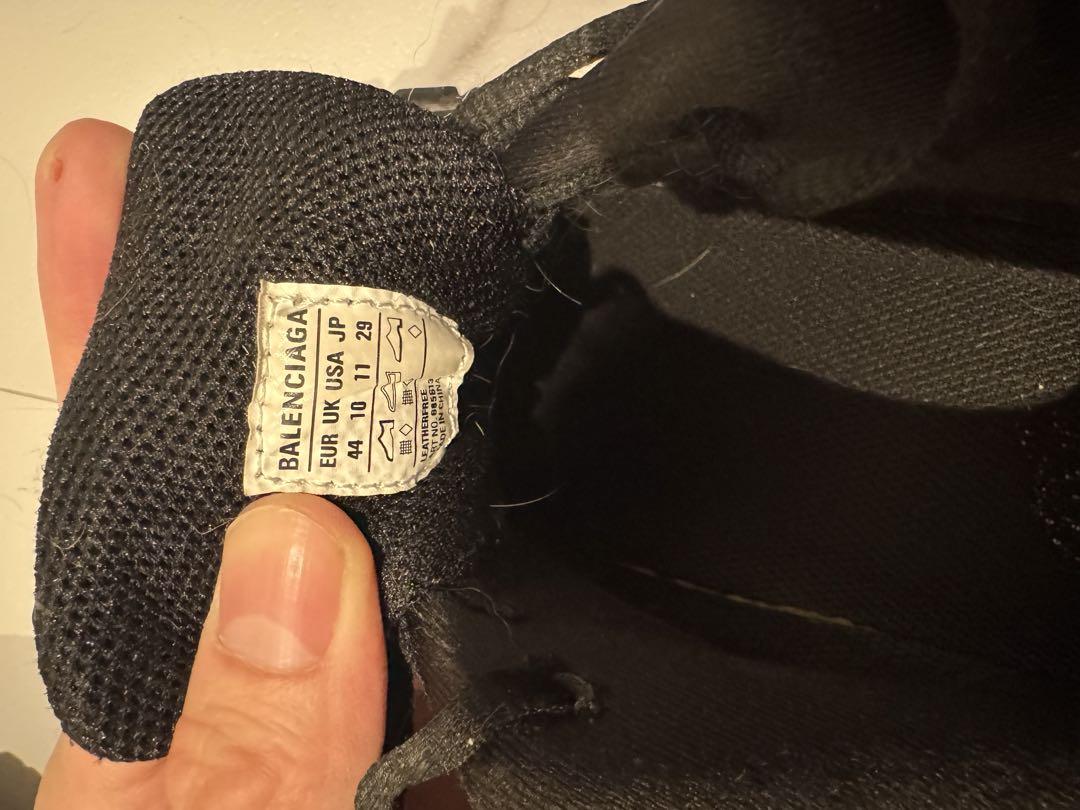 BALENCIAGA ディフェンダー 44 ブラック　訳あり