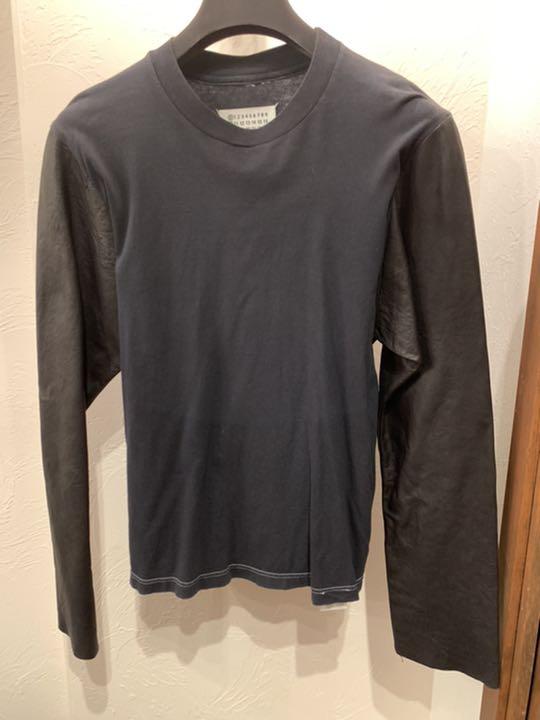 マルジェラ Martin Margiela アーティザナル カットソー袖レザー 【在庫処分大特価!!】