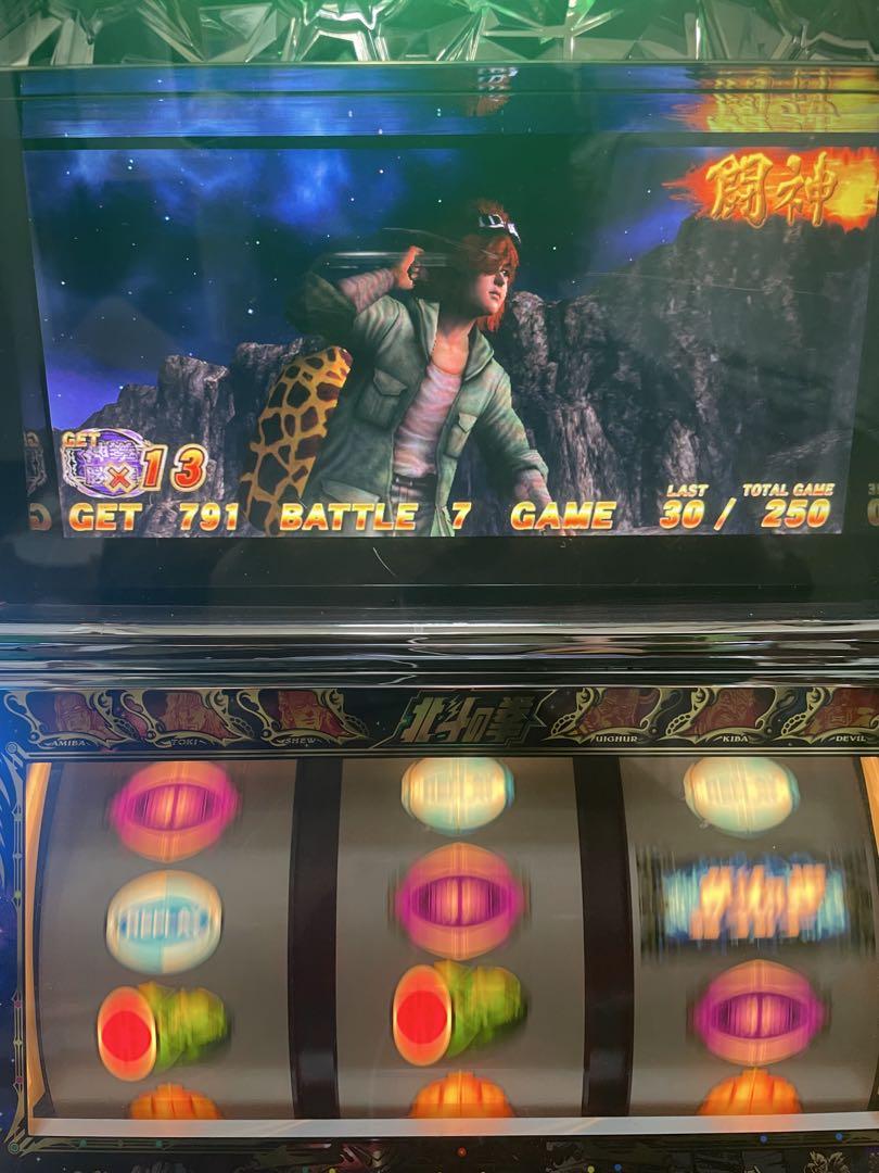【送料無料】名機！ 北斗の拳 転生の章 サミー 不要機付