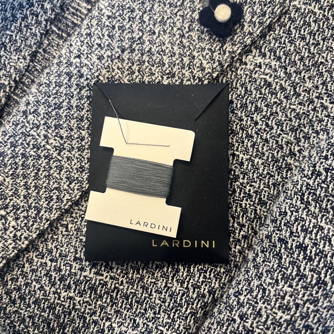 【新品未使用】LARDINI サマージャケット 48 ブートニエール