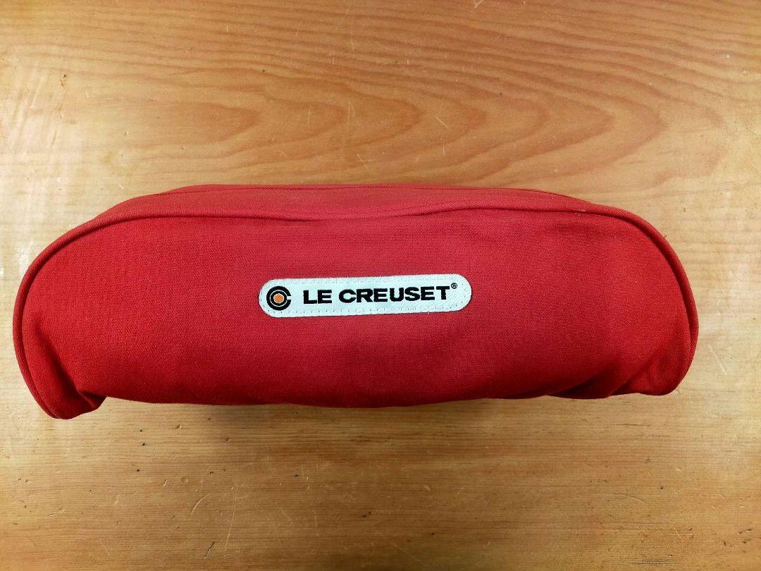 LE CREUSET ポットカバーＬ　チェリーレッド