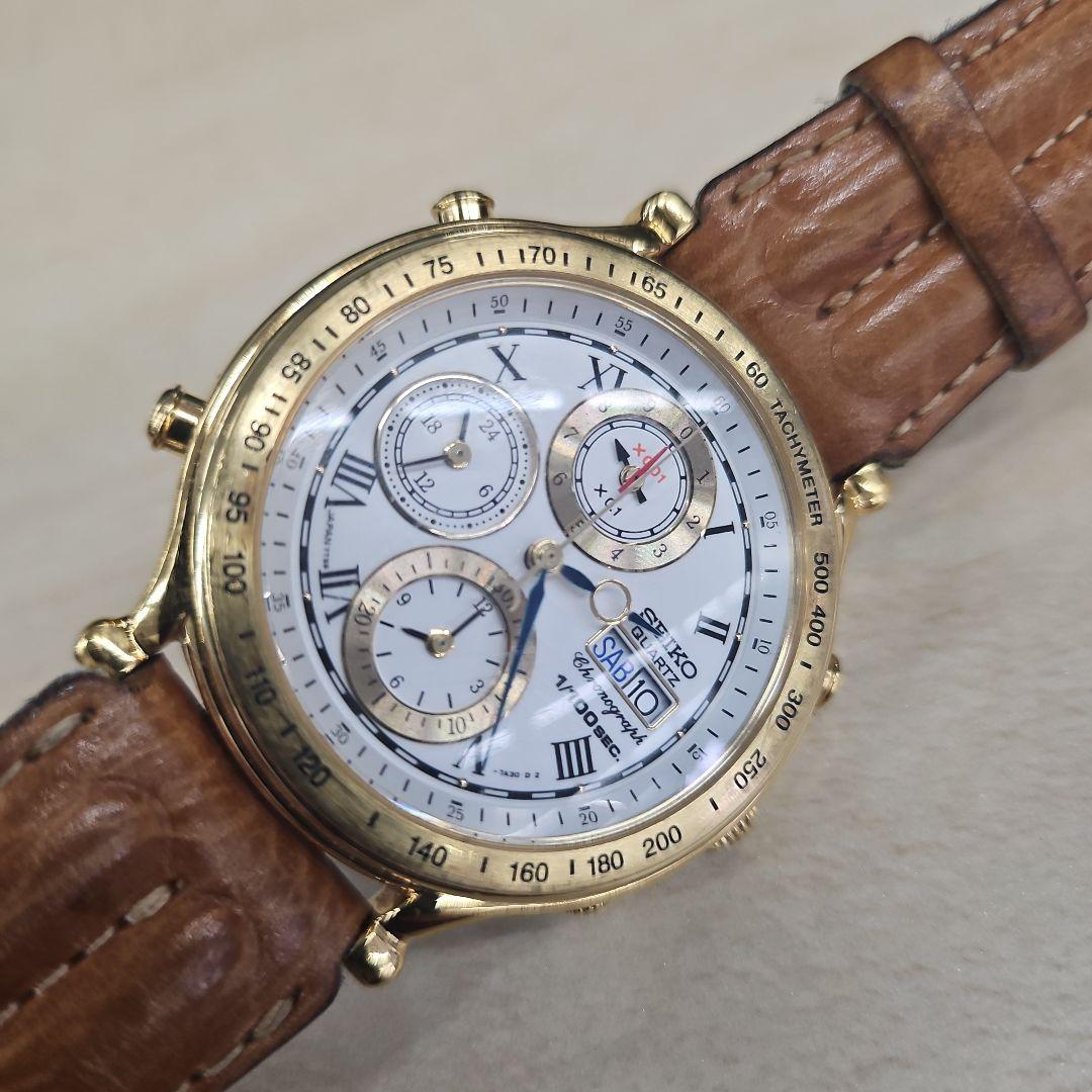 SEIKO Chronograph 7T59-7A30 希少モデル
