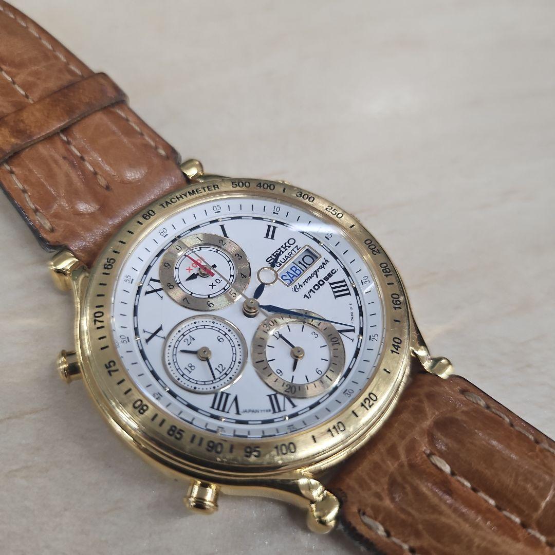 SEIKO Chronograph 7T59-7A30 希少モデル