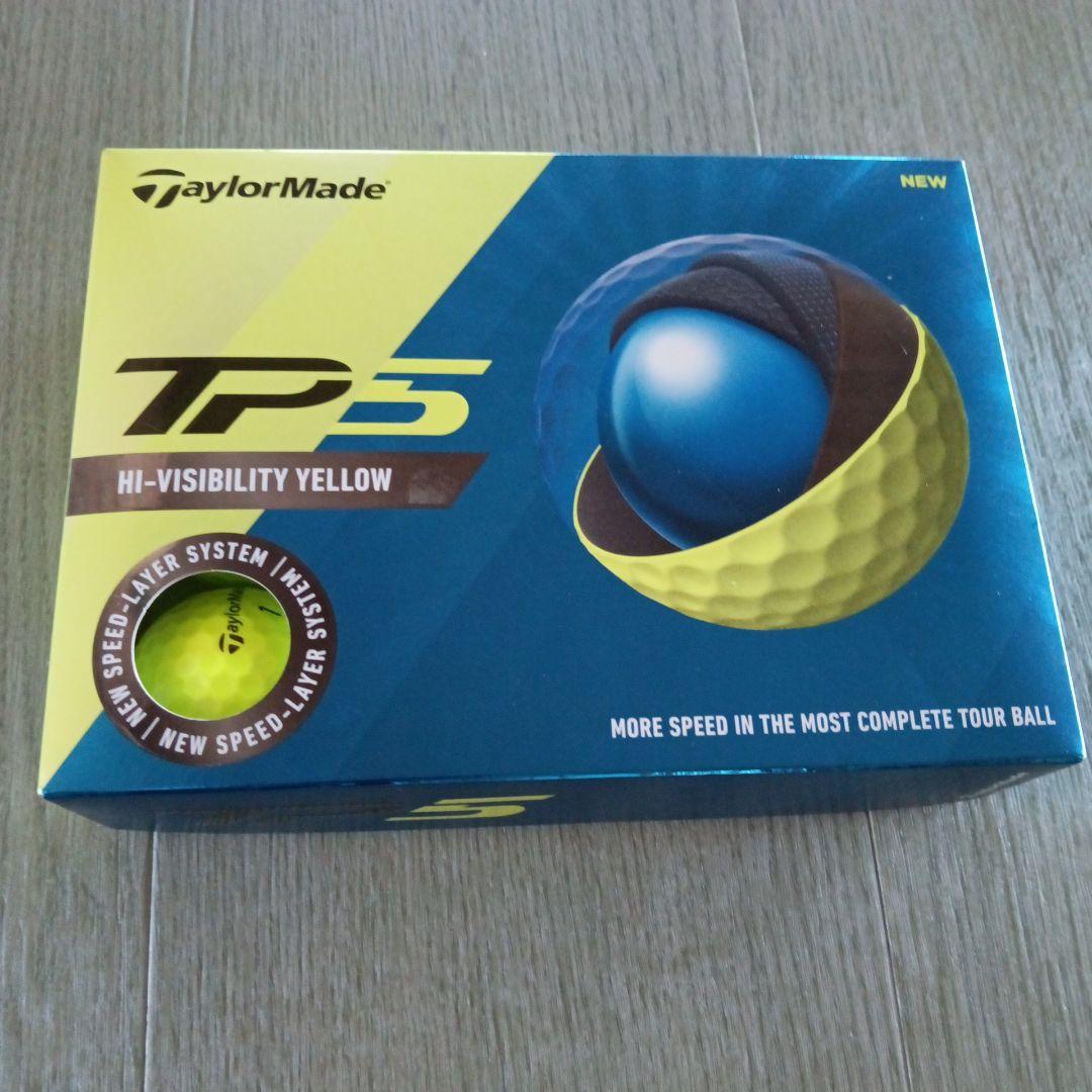 新品／TP5／ゴルフボール／黄色１ダース12球その他