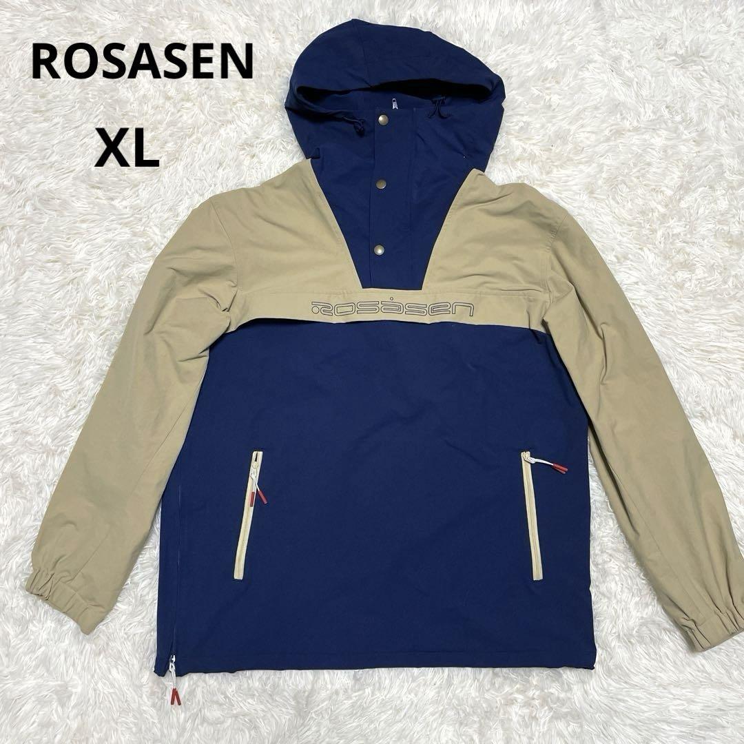 Rosasen ロサーセン　アノラックパーカー　ゴルフウェア　Mサイズ ROSASEN ロサーセン ゴルフ アノラックパーカー プルオーバー