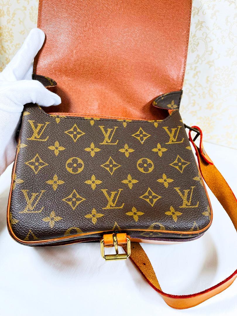 【美品】ルイヴィトンモノグラムカルトシエール ショルダーバック