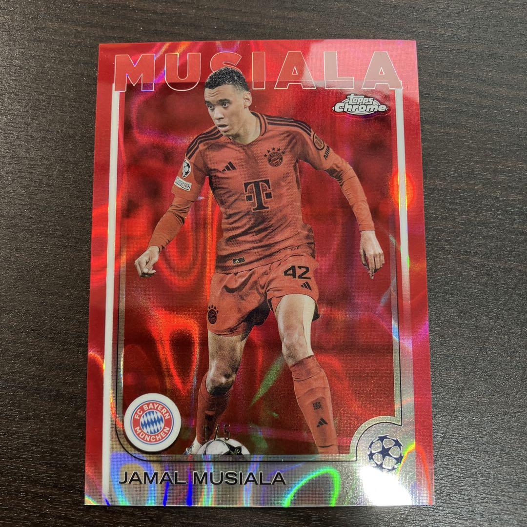 Topps Musiala Bayern München カード 5シリ