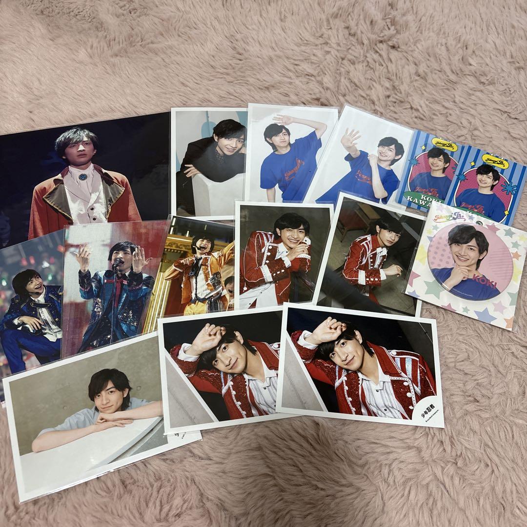 品質検査済 まとめ売り 川﨑皇輝 少年忍者 ステフォ 公式写真 缶バッジ アイドル
