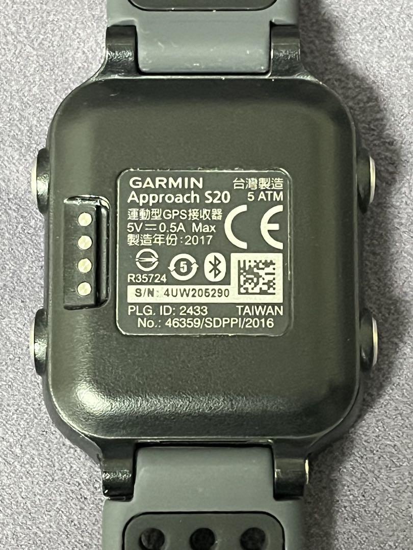 GARMIN Approach S20 GPSゴルフウォッチ　美品