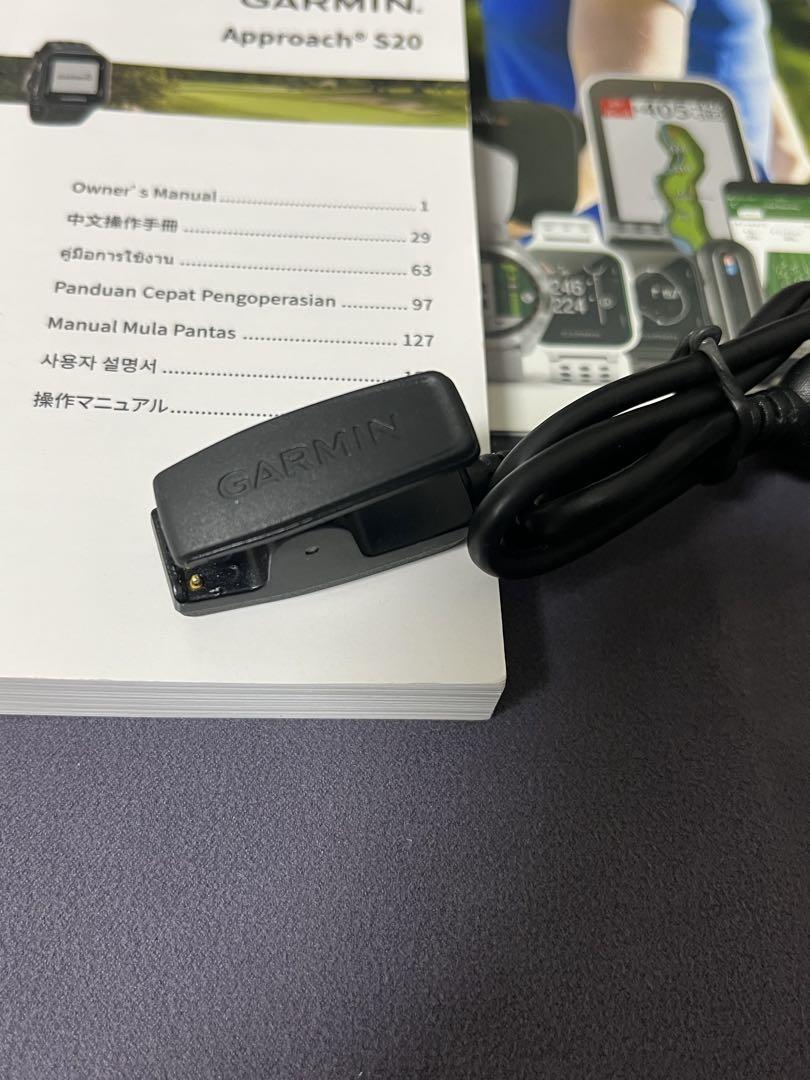 GARMIN Approach S20 GPSゴルフウォッチ　美品