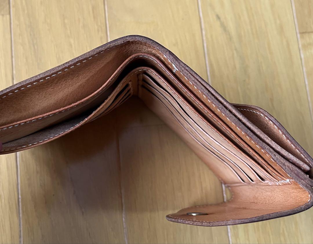 IL BISONTE 二つ折り 財布 レザー ヌメ