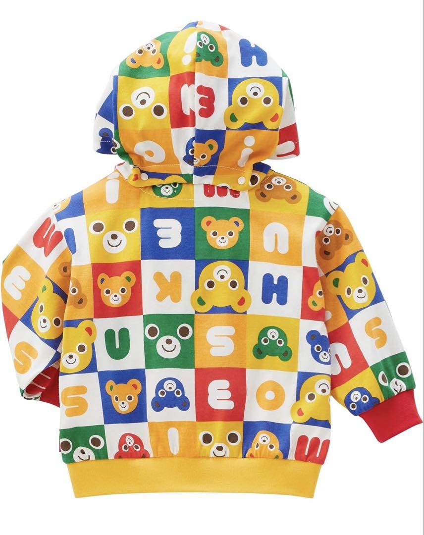 MIKIHOUSE ロゴ ジップパーカー 110 MIKIHOUSE ロゴ ジップパーカー 110