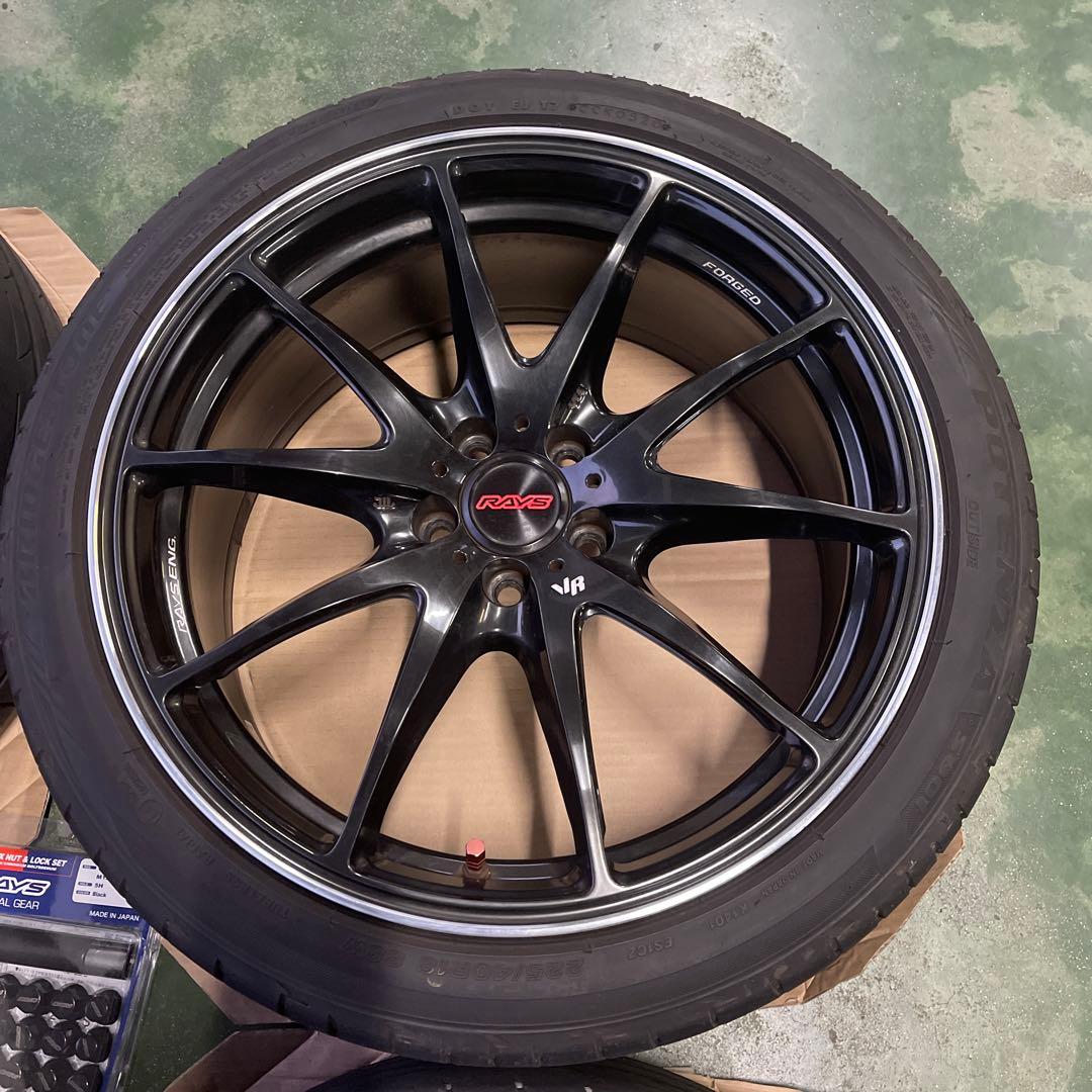 86 BRZ レイズ　RAYS 18インチ鍛造ホイール　4本セット　ナット付き