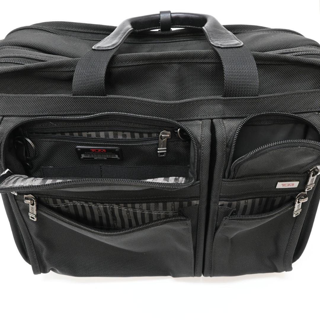 □ 43156★年 TUMI トゥミ ビジネスバッグ ブリーフケース ブラック