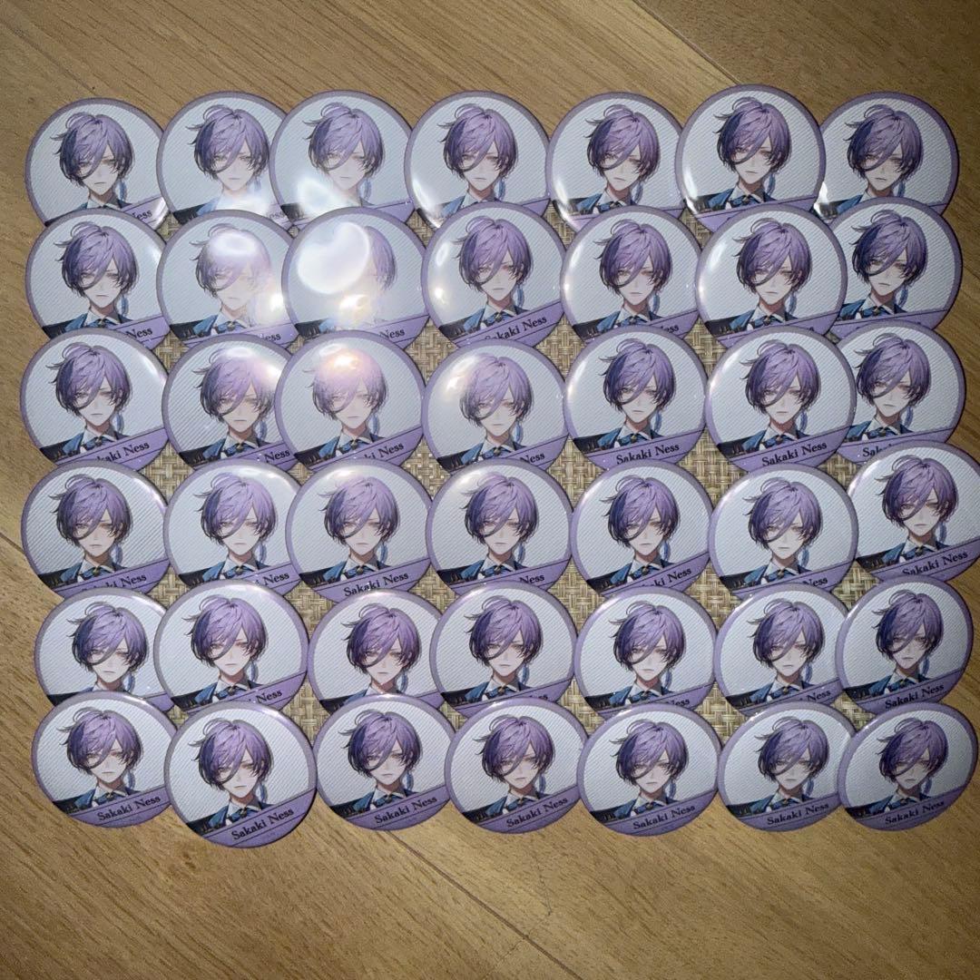 にじさんじ 榊ネス ウェルカムグッズ 缶バッジ 痛バ 42個♥に近い