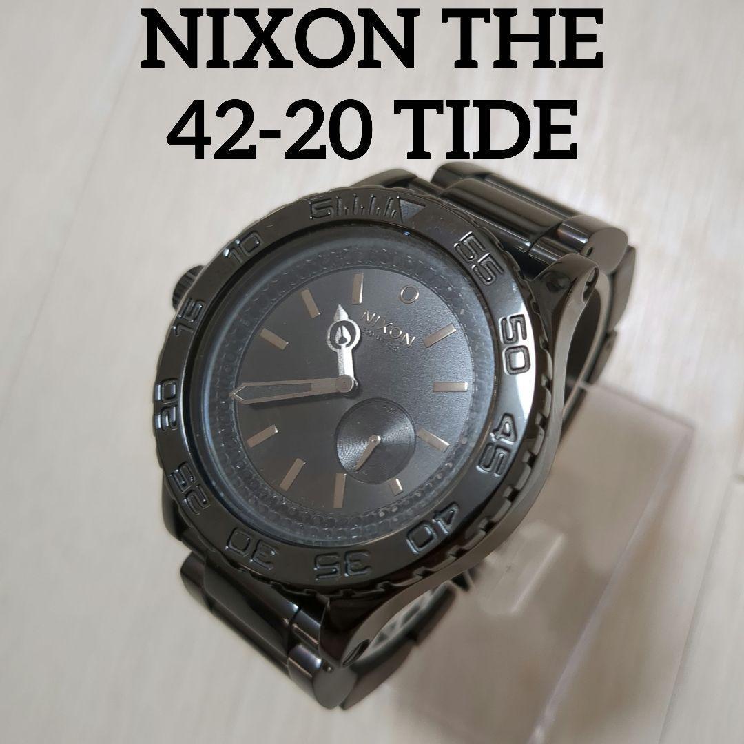NIXON THE 42-20 TIDE 腕時計 クォーツ 新品電池交換済み - メルカリ