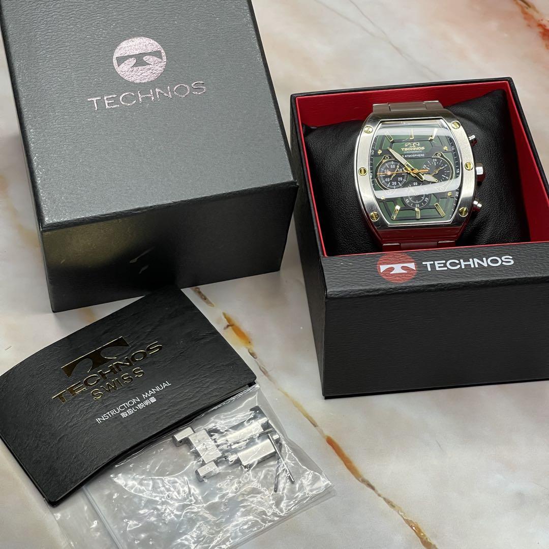 Technos テクノス T6B38SM Chronograph メンズ 腕時計