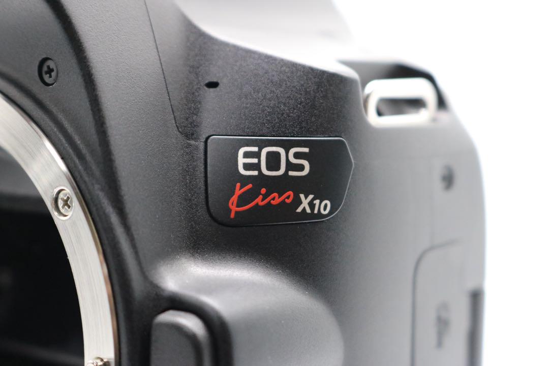 超美品 【Canon EOS Kiss X10 ダブルレンズ】 Wi-Fi搭載
