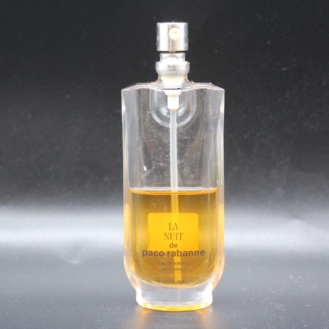 ⑧ LA NUIT DE PACO RABANNE 香水 パコラバンヌ ラニュイ 希少 新品LA NUIT パコラバンヌ ラニュイ オードパルファム 香水30ml