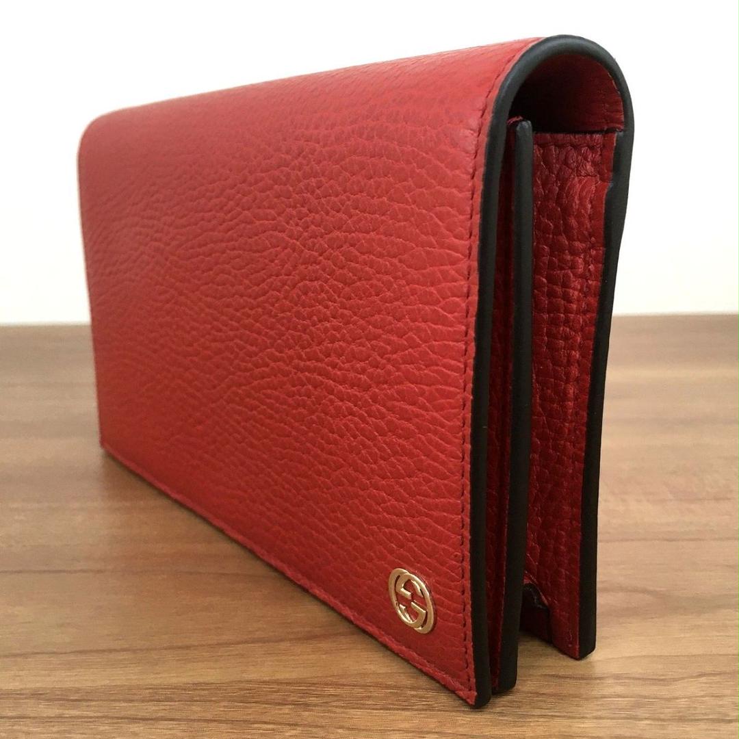 送料込み！ 未使用品 GUCCI チェーンウォレット ソーホー 233