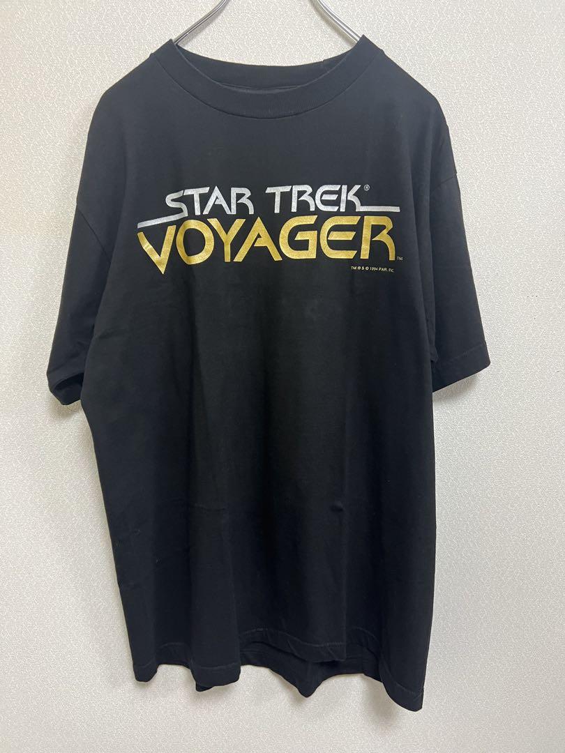 90s STAR TREK VOYAGER ブラックTシャツトップス