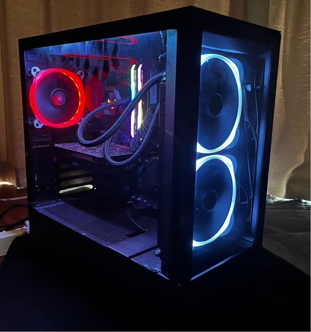 ゲーミングPC Ryzen7 2700x gtx1650やや傷や汚れあり