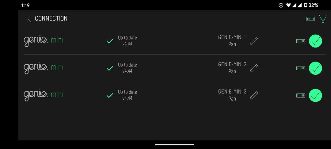 Syrp Genie Mini 3個&Pan Tilt ブラケットセット 画像15