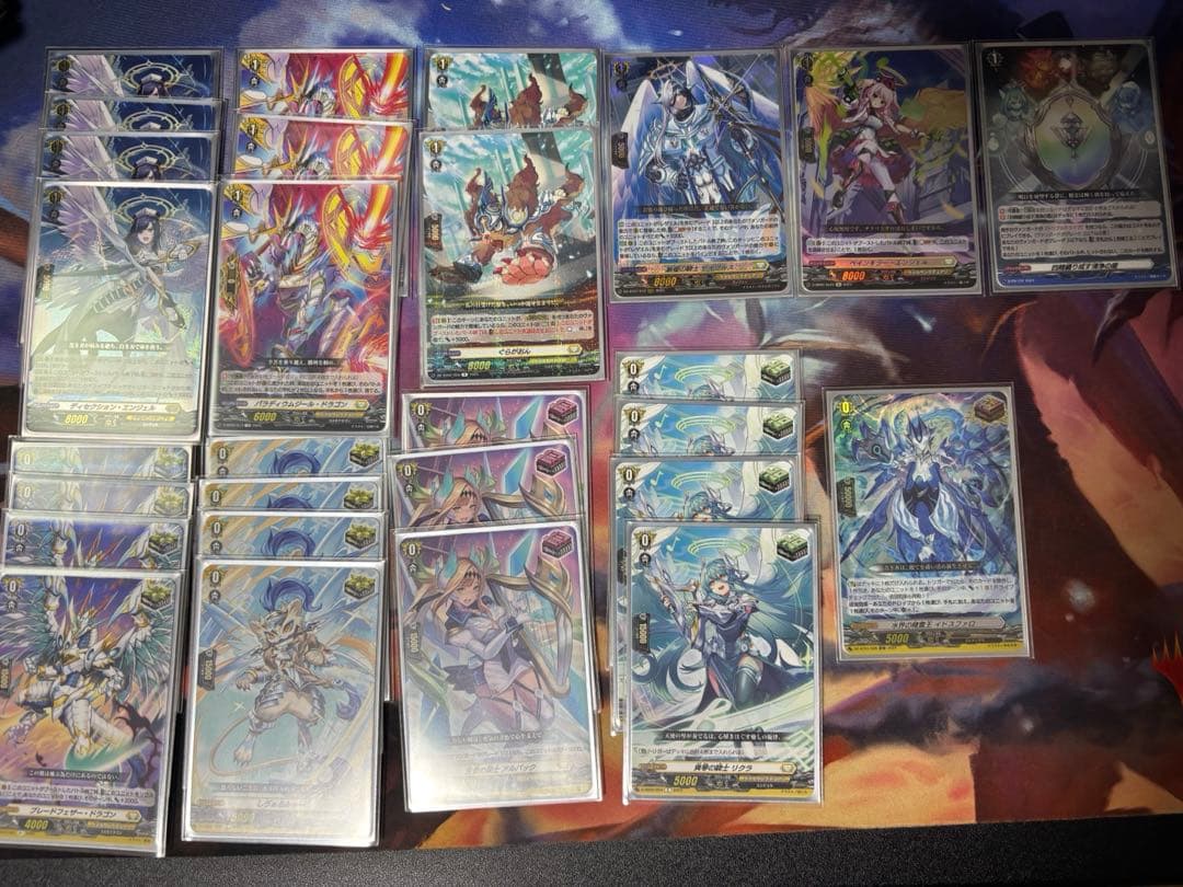 カードファイトヴァンガード 奇跡の運命者レザエルデッキ 50枚目立った傷や汚れなし UP786_INFO