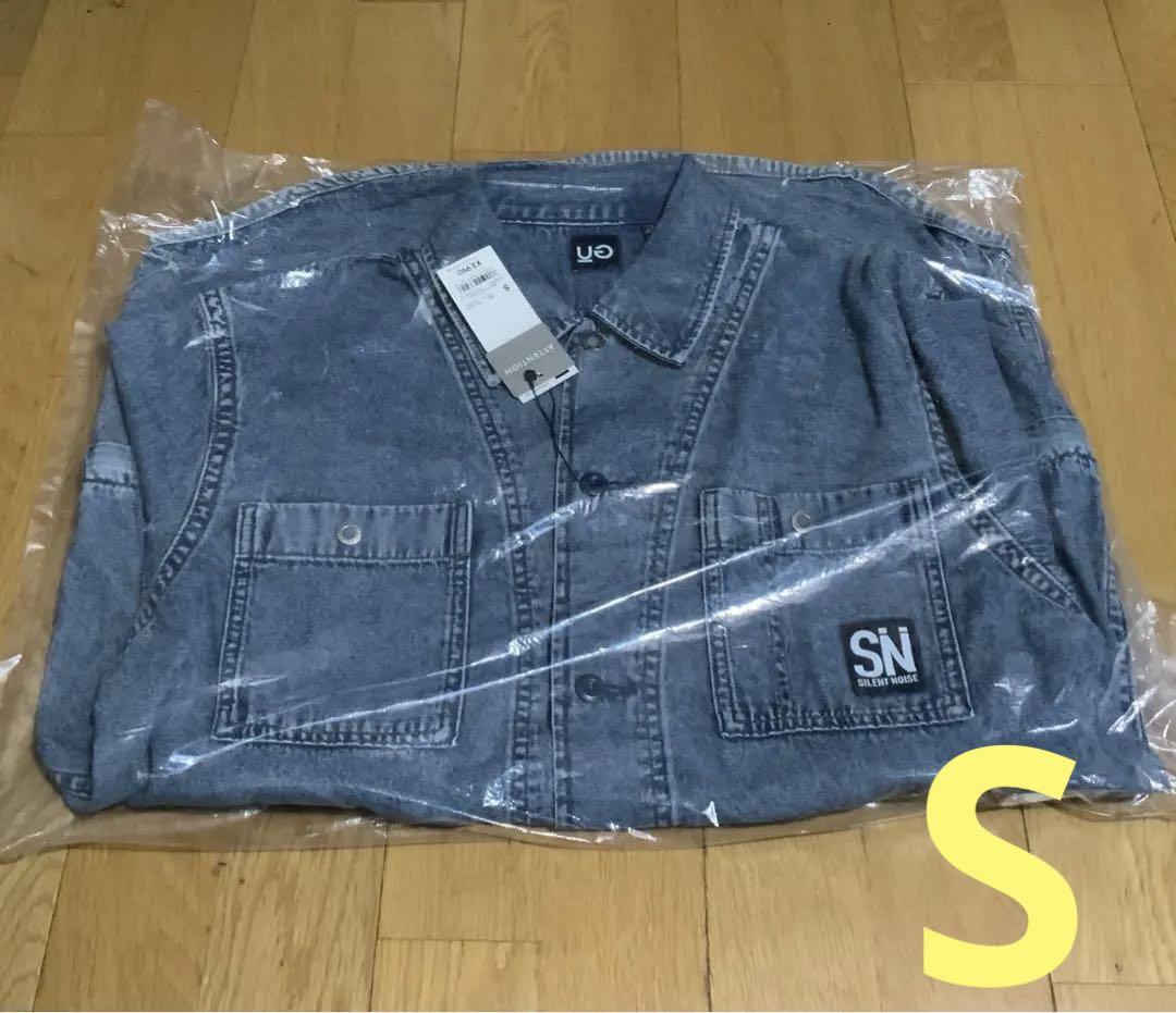 GU UNDERCOVER チュニックシャツ BLUE Sサイズ