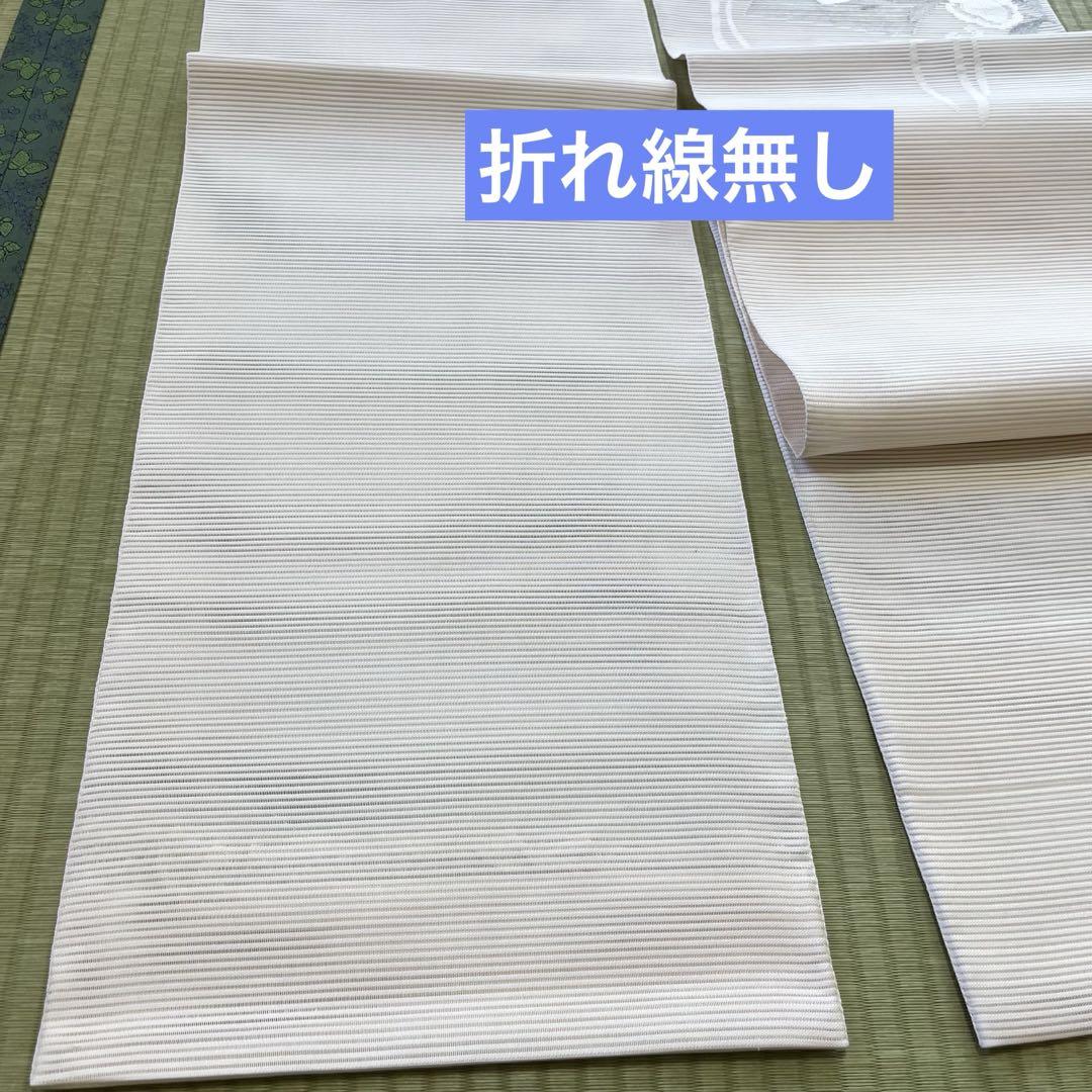 掘り出し物！新品 絽袋帯 涼しげ色花モチーフ - メルカリ