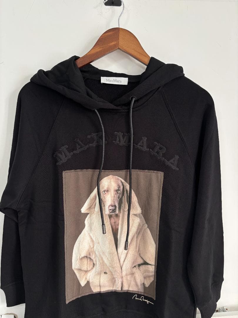 【即購入OK】Max Mara パーカー S 人気黒 【即購入OK】Max Mara パーカー S 人気黒