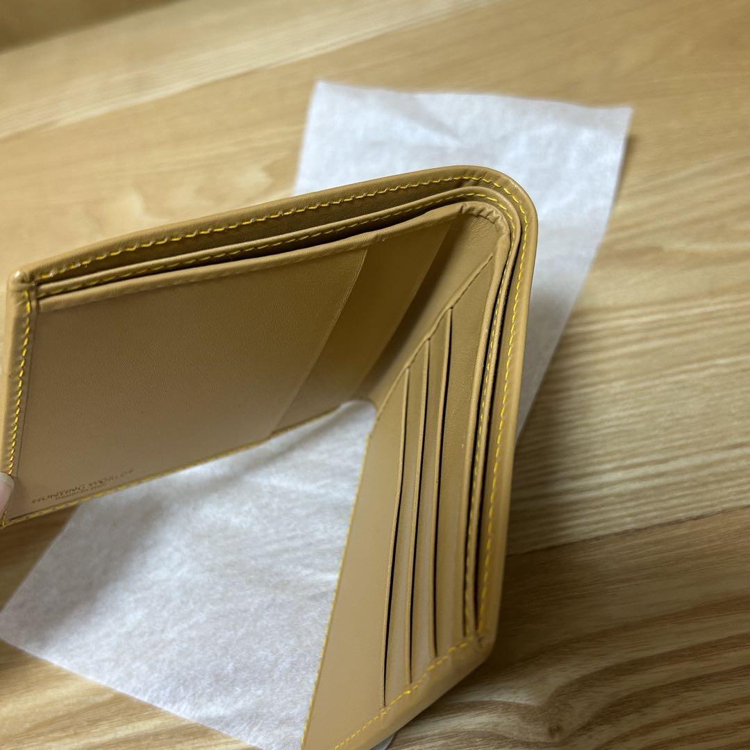 【未使用品】ハンティングワールド二つ折り財布