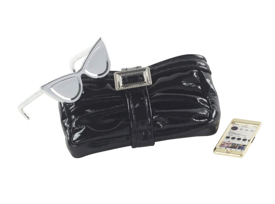 スマーフォ⑥ バービー人形スタイルドール1 ジャケット クラシック PrB4p-m33464917845 シフォンドレス レザー 〖シフォンド