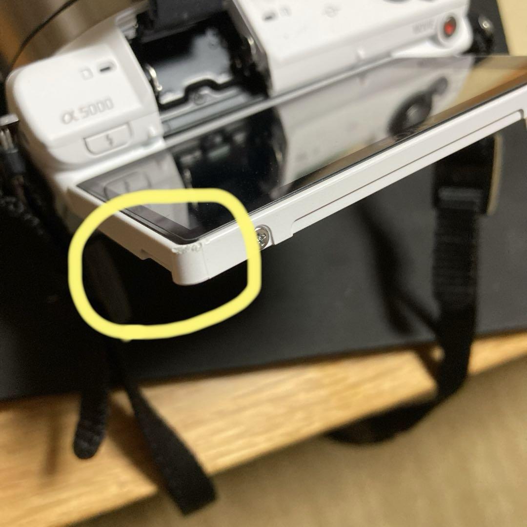 SONY α5000 一眼レフ　望遠レンズ付き