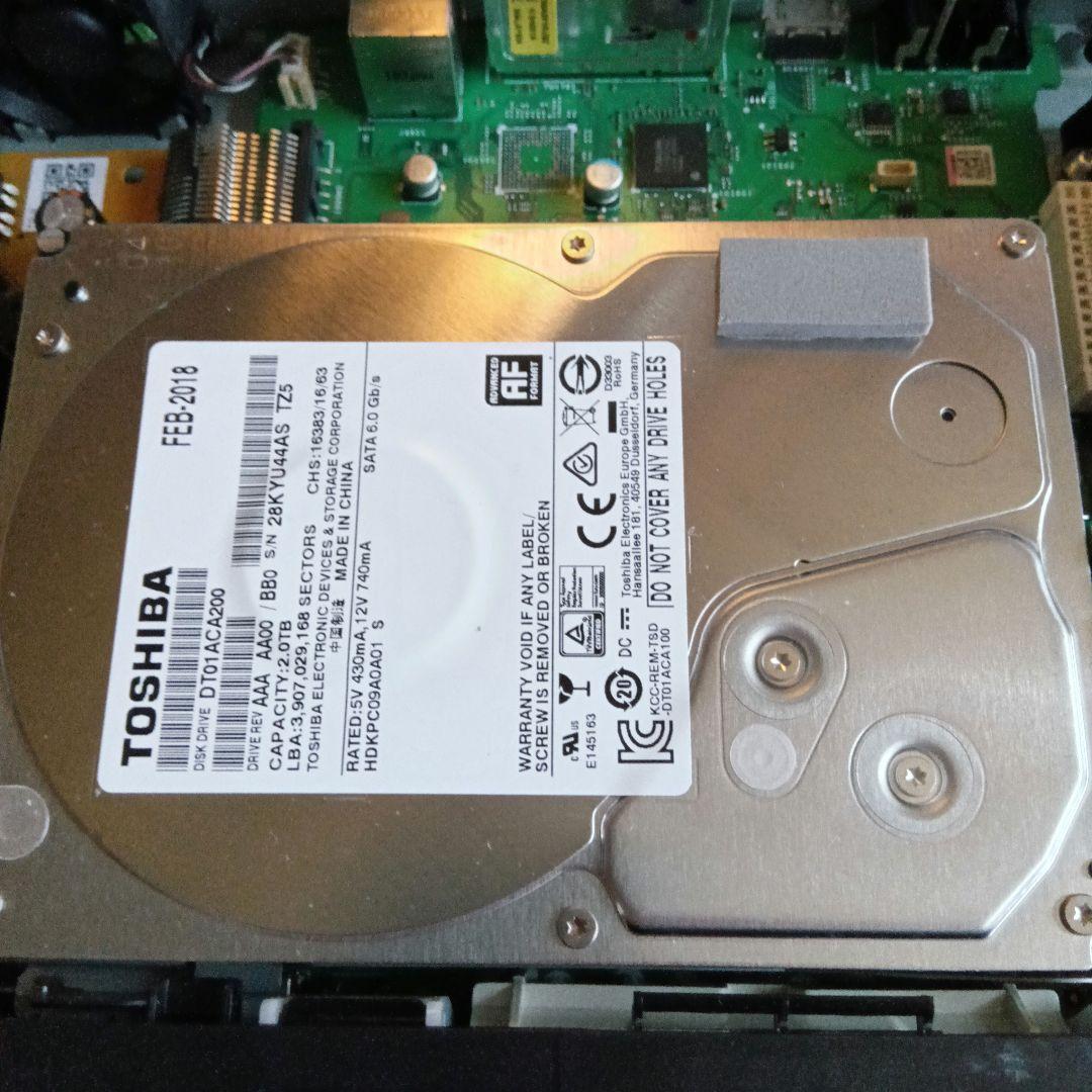 SHARP AQUOS BD-NW520 HDD2TB増量第32弾 - メルカリ