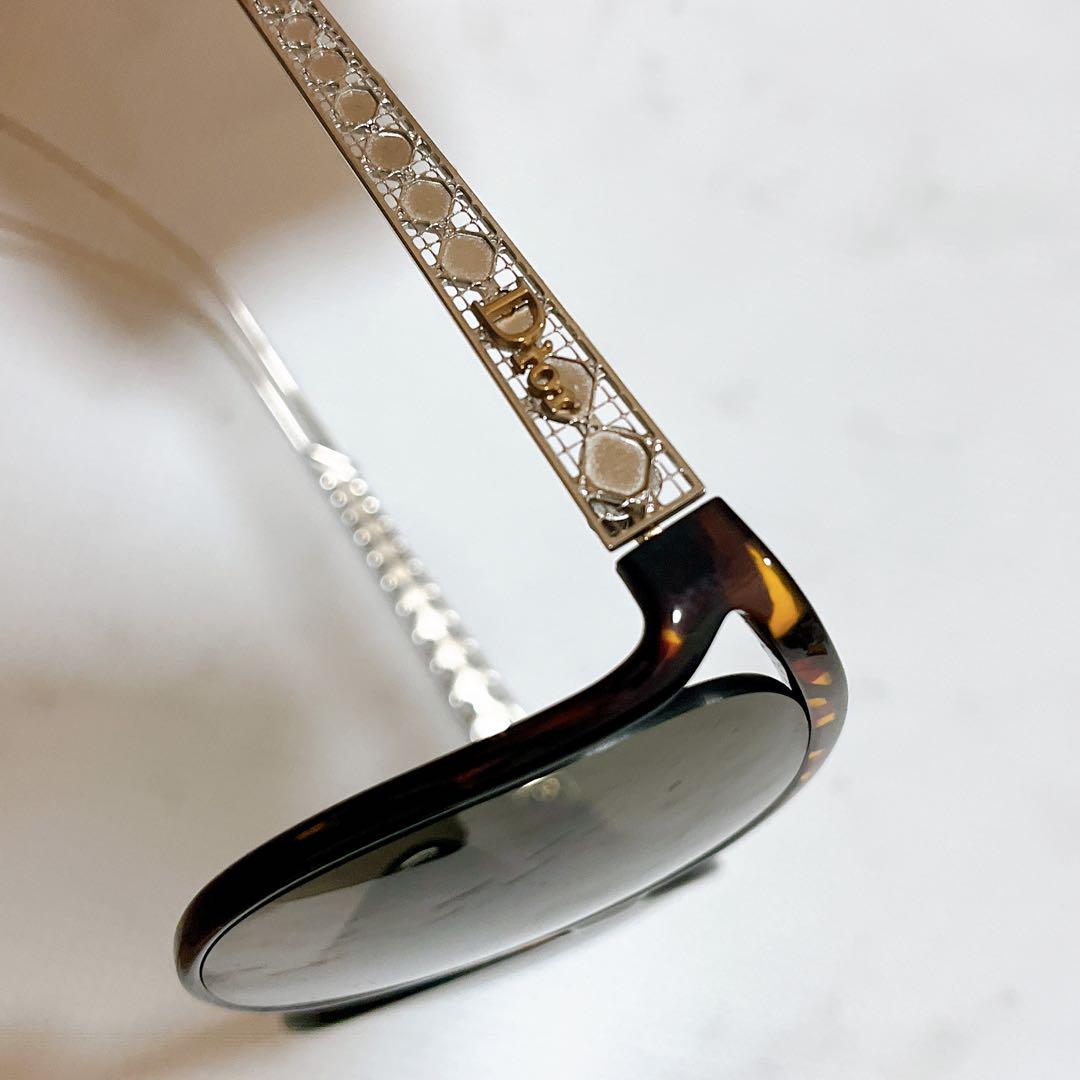 Dior ディオール キャットアイサングラス トータスシェル - メルカリ