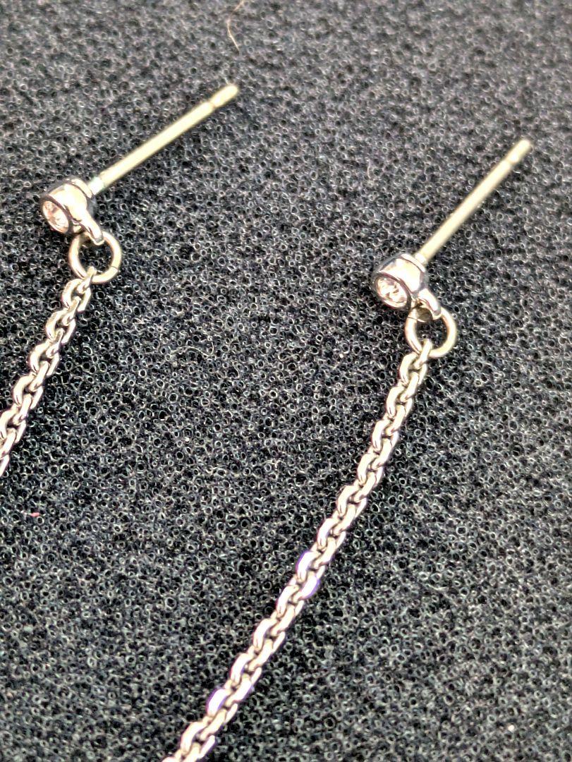 【スワロフスキー】SWAROVSKI Generation ドロップピアス美品