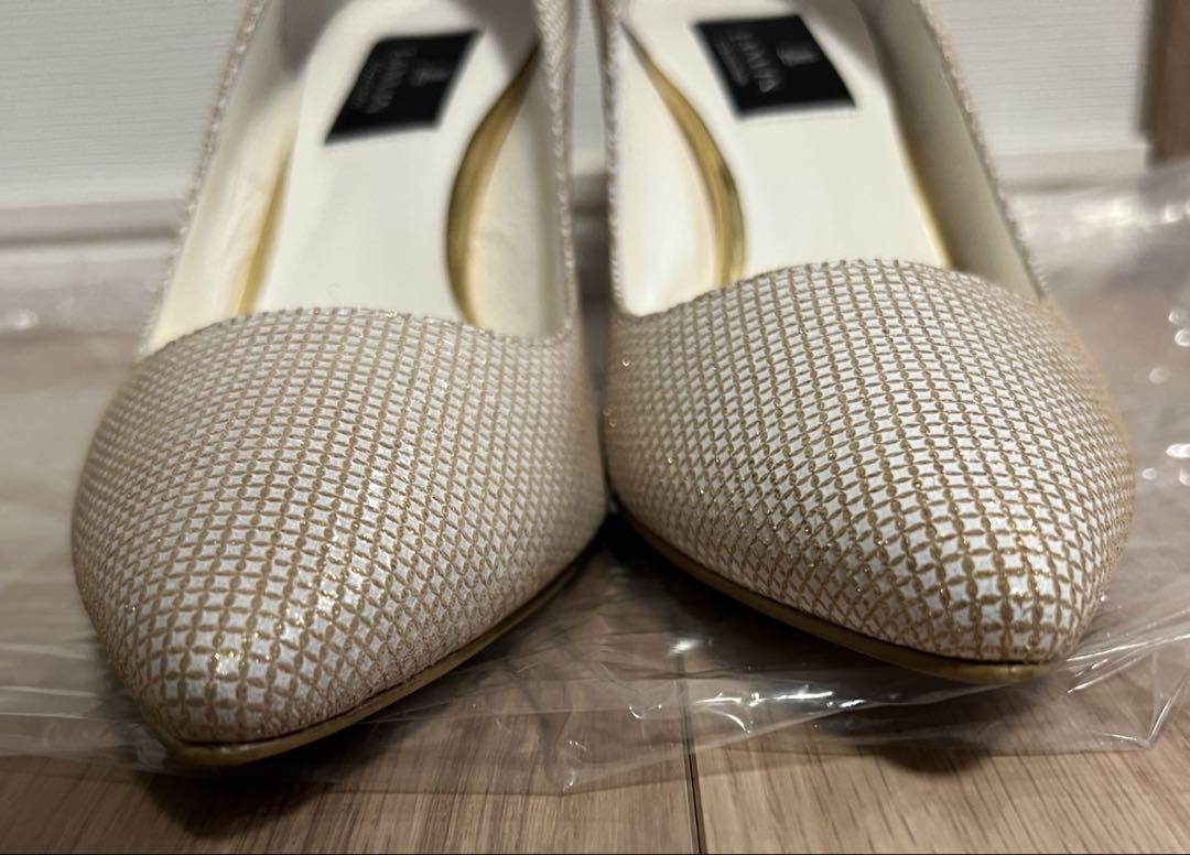 【未使用】LANVIN ランバンコレクション　パンプス　24