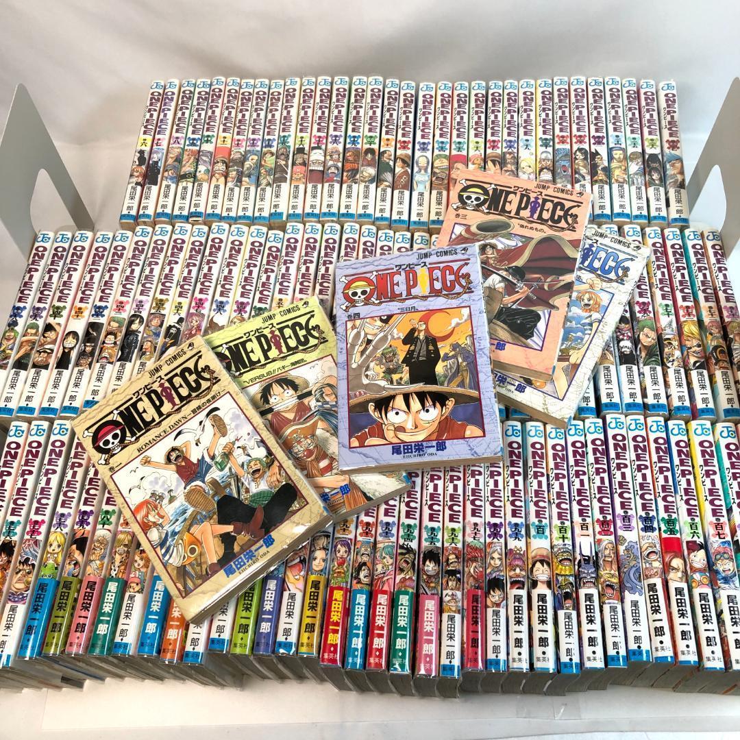 全巻初版 ワンピース 1-110巻+α 計115冊セット〔R7 5/22〕 全巻初版 ワンピース 1-110巻+α 計115冊セット〔R7 5/22〕 少年漫画