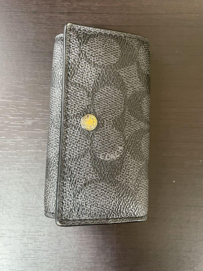 COACH コーチ　キーケース　ブラック