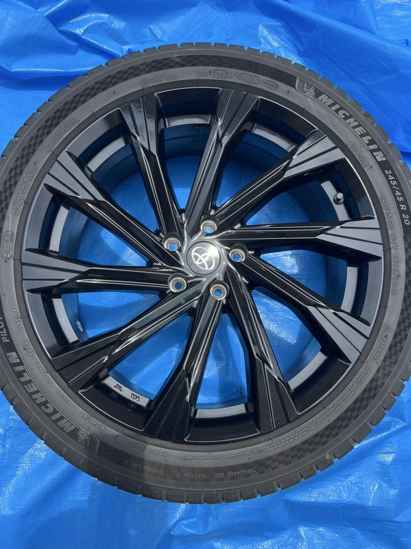 ハリアー80 GRホイール、タイヤセット20インチ　中古4本